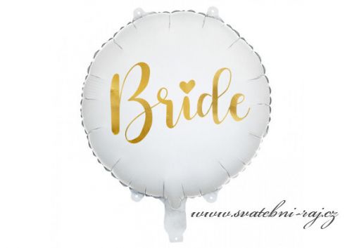 Zobrazit detail - Fóliový balón Bride