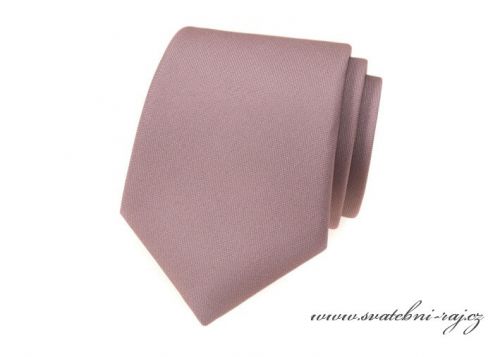 Pánská kravata v barvě mauve