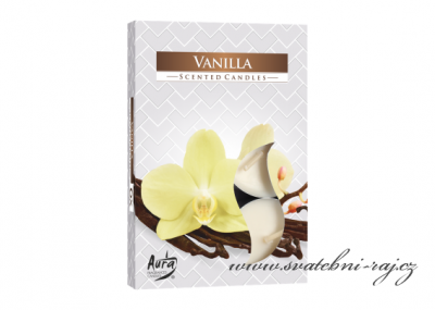 Čajové svíčky voňavé - Vanilla