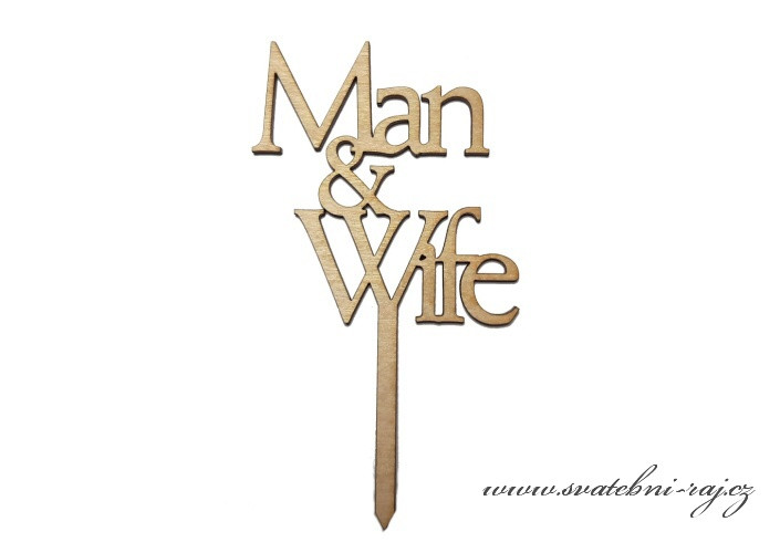 Zápich do minidortíků Man and Wife