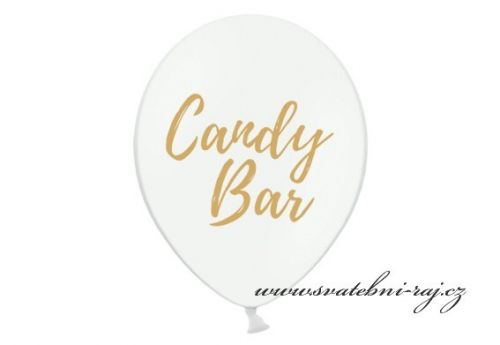 Zobrazit detail - Balónek s potiskem Candy Bar