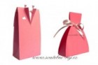 Krabička ženich v růžové barvě