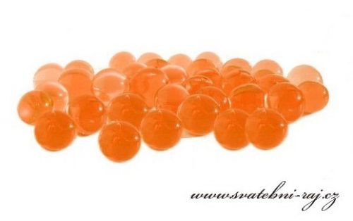 Vodní perly oranžové