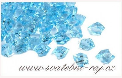 Ledové krystaly modré