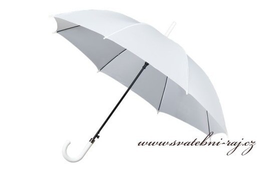 Bílý deštník