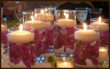Plovoucí svíčky – nádherná dekorace pro slavnostní atmosféru! - 35443 - 