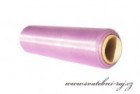 Organza fialovo-růžová, šíře 16 cm, natužená
