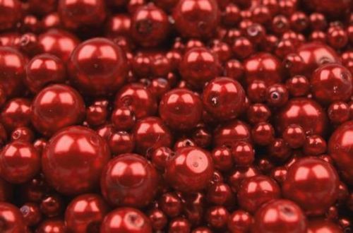 Zobrazit detail - Voskové perličky červené