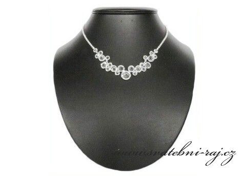 Zobrazit detail - Luxusní náhrdelník s křišťálem