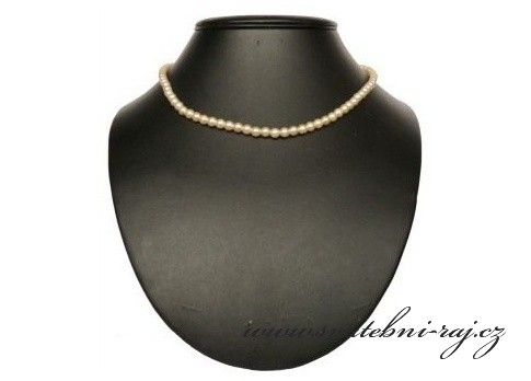 Perlový náhrdelník, 5 mm perly