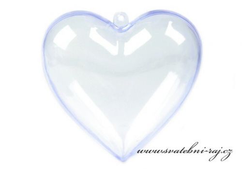 Zobrazit detail - Plastové srdce modré