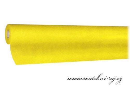 Zobrazit detail - Jednorázový ubrus v roli žlutý