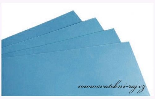 Papír modrý