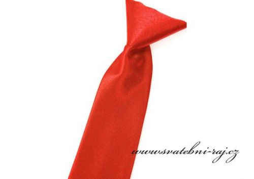 Zobrazit detail - Dětská kravata červená