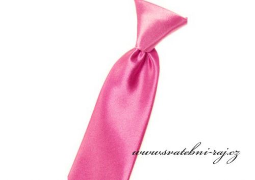 Zobrazit detail - Dětská kravata výrazně růžová