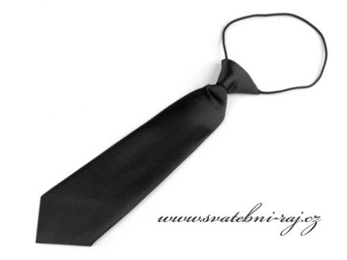 Zobrazit detail - Chlapecká kravata černá