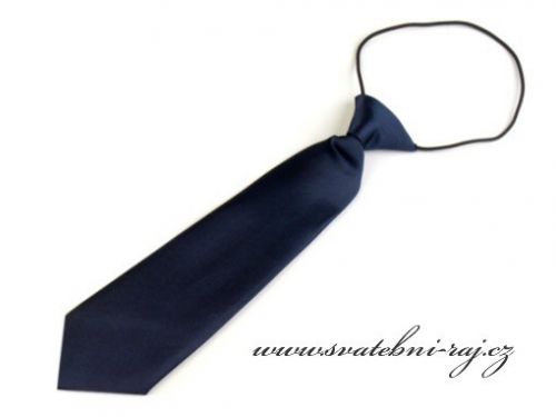 Zobrazit detail - Chlapecká kravata tmavě modrá