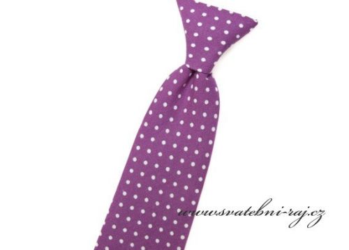 Zobrazit detail - Dětská kravata s puntíčky