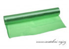 Jednostranný satén zelený, šíře 36 cm