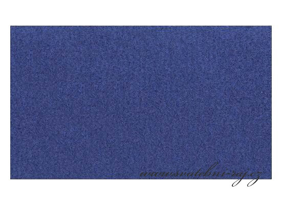 Svatební koberec královsky modrý - šíře 2 m