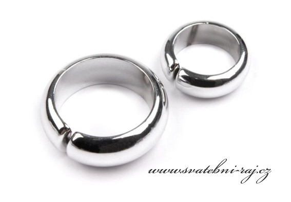 Svatební prstýnky stříbrné - pár