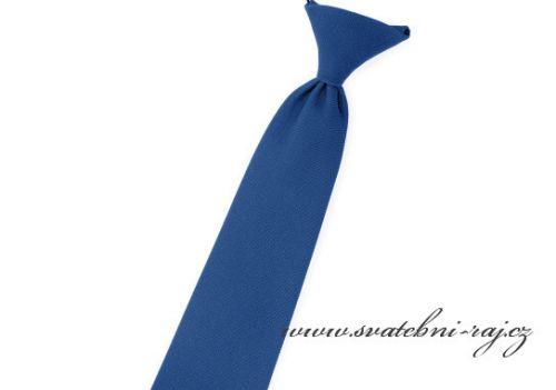 Zobrazit detail - Dětská kravata královsky modrá 