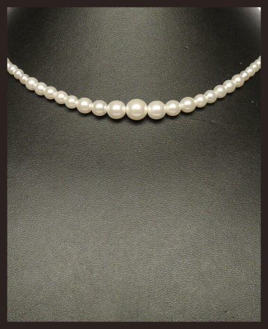 Perlový náhrdelník postupný