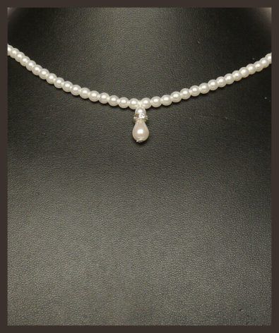 Perlový náhrdelník se slzou