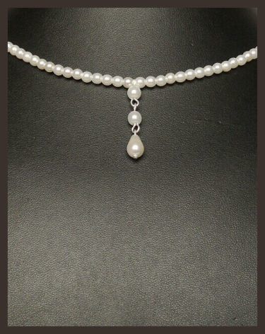 Jemný perlový náhrdelník