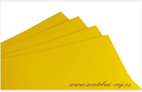 Grafický papír žlutý