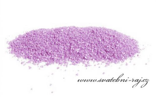 Zobrazit detail - Dekorační písek lila-růžový