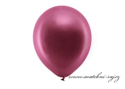 Metalické balónky Ruby Wine