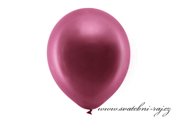 Metalické balónky Ruby Wine