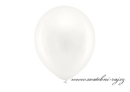 Metalický balónek perleťový
