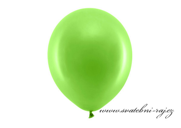 Nafukovací balónek jablíčkově zelený