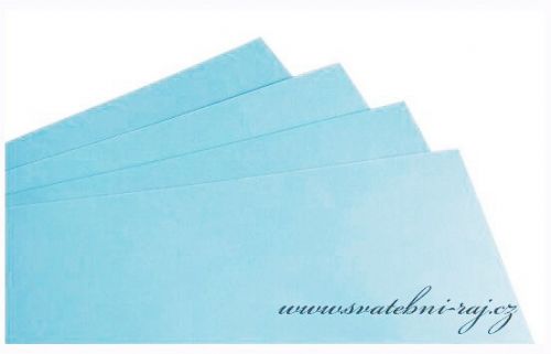 Papír pro tvoření světle modrý - A4