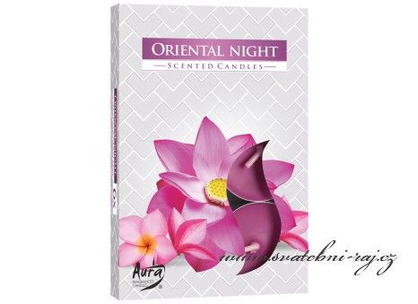 Čajové svíčky voňavé - Oriental night