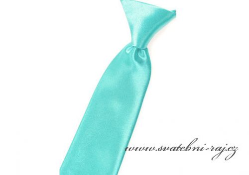 Zobrazit detail - Dětská kravata v barvě mint-green