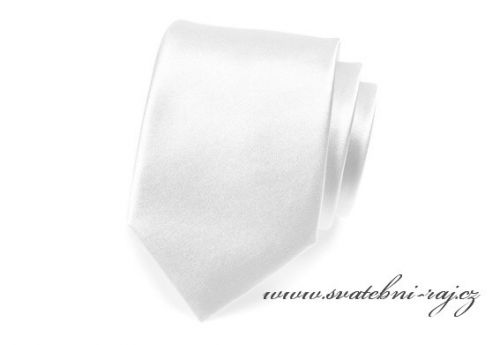 Zobrazit detail - Pánská kravata bílá