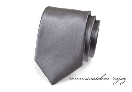 Pánská kravata šedá