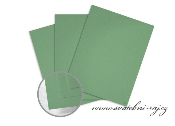 Papír v barvě eukalyptus - A4